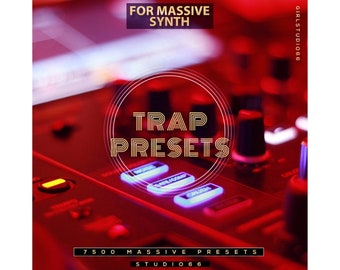 Trap 7500 Massive Presets Pack for NI Massive Synth / Instant Digital Download