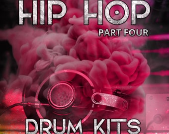 Hip Hop Drum Kits Teil 4 One-Shot Sound Pack mit Studio Samples und Loops / WAV Sofortiger digitaler Download