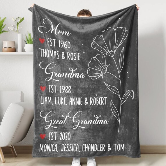 Tmacker Christmas Mom Gifts For Mom Grandma Women Wife Girlfriend Sister, Grandma Gifts On Birthday Anniversary Valentines Mother's Day Wedding, Artificial Rose Flowers W/Vase For Her