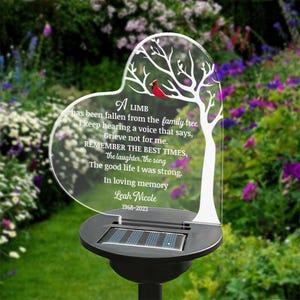Benutzerdefiniertes Foto Ich bin für immer in deinem Herzen Solarlicht, Gedenkpersonalisiertes benutzerdefiniertes Garten-Solarlicht, Beileidsgeschenk für Haustierbesitzer, Liebhaber