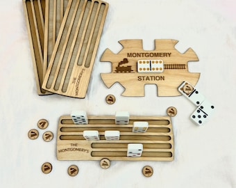 Mexican train dominos game