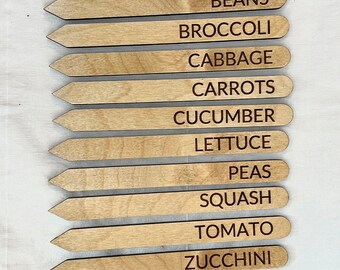 Vegetable Garden Plant Stakes/Markers