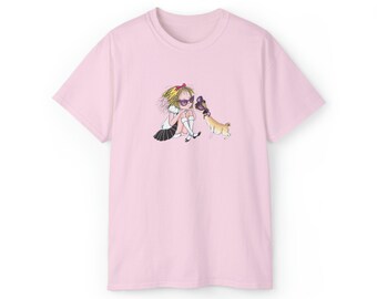 Eloise en la Plaza y su perro - Camiseta clásica unisex de ultra algodón con diseño icónico