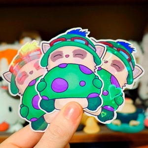 Teemo Hut 2, 3, 4 Stickers
