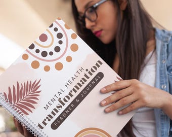 Postnatal Self-Care Journal: New Mom Mental Health (Printable PDF)