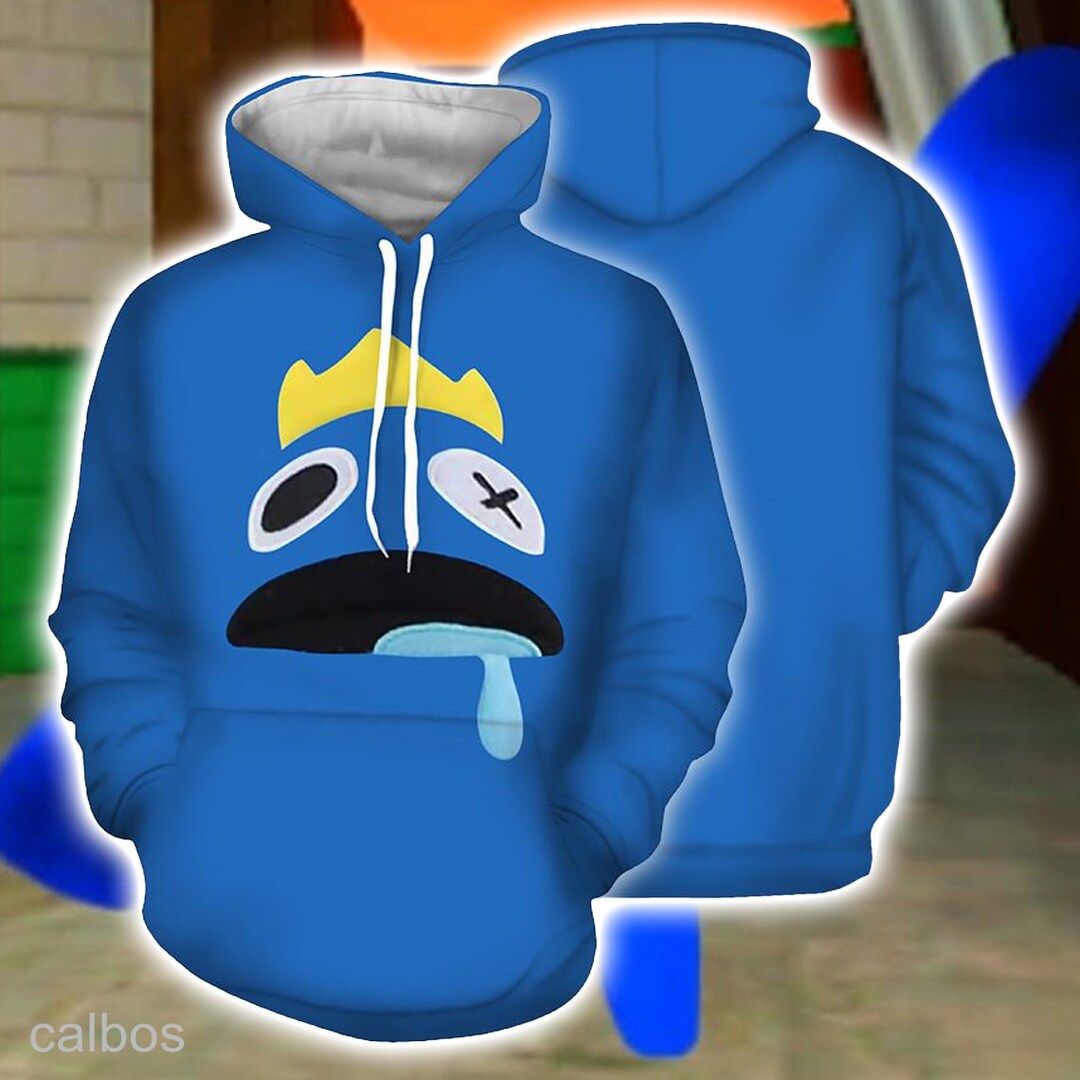 Rainbow Friends Halloween Costumes Hoodie Rainbow Friends Etsy