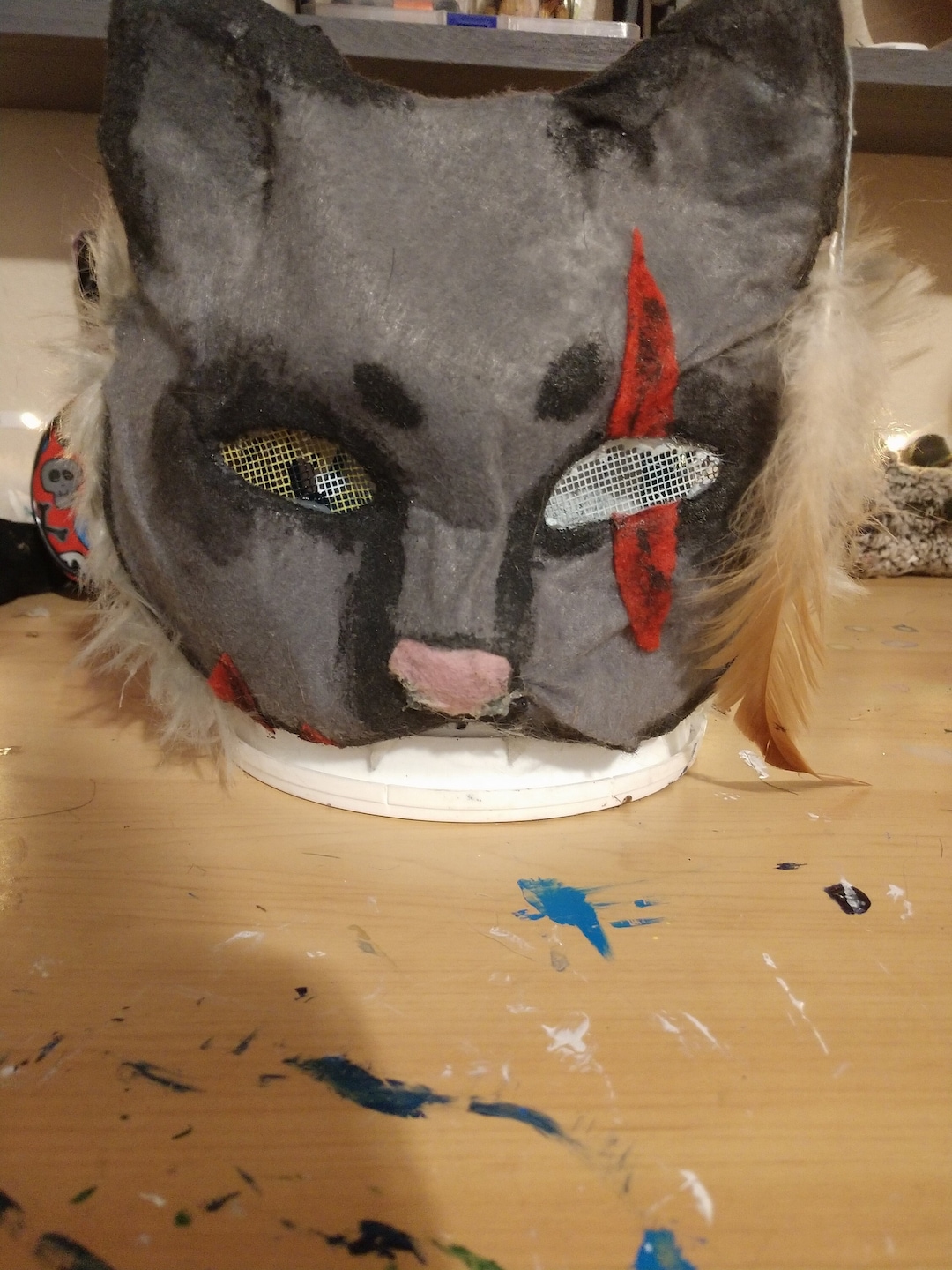 Therian Cat Mask Black Panther Etsy