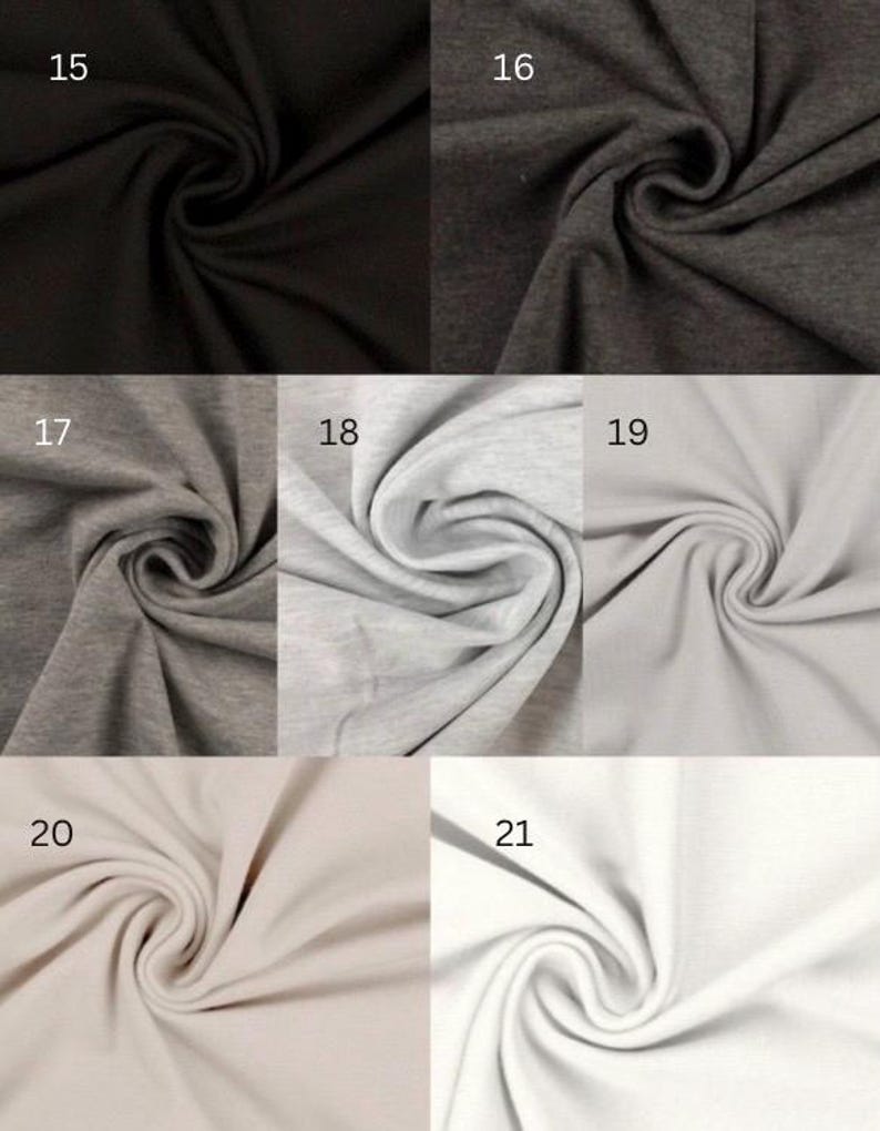 Handgemachte Baumwoll-Jersey Palazzo Hose: Umschlag Taille, Weites Bein image 10