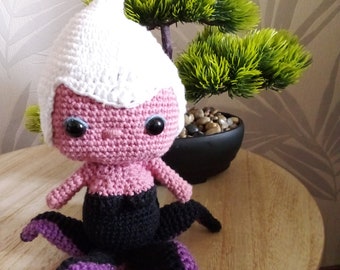 Amigurumi Ursula petite sirène crochet pièce unique cadeau noël