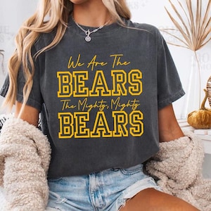Custom Favorite Team T-Shirt, Custom Team Mascot T-Shirt, School Team Tee, Personalized School Logo Shirt, Custom Shirt, Custom Mascot Shirt