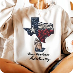 Texas Hill Country Strong Religious Shirt, Texas Stronger than Storm, Flood Victim Shirt Fundraiser, Flood Disaster Relief Support Texas Tee