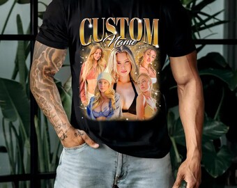 Custom Photo Vintage Graphic 90s Shirt, Custom Bootleg Rap Shirt, CUSTOM Your Own Bootleg Idea Here, Custom Photo Tee