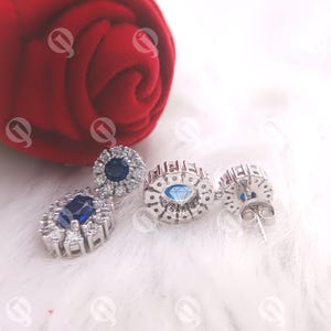 Princess Diana Earrings, Royal Replica Celebrity Earring, British Royal Earrings, Kate Middleton ...