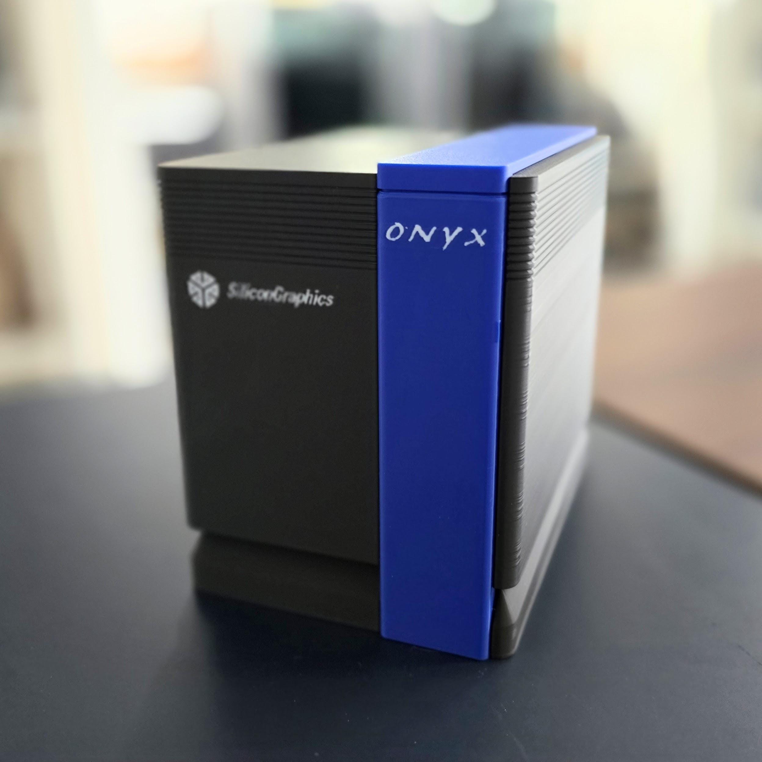 SGI Onyx Deskside 1990's Supercomputer Silicon Graphics 1:5 Scale