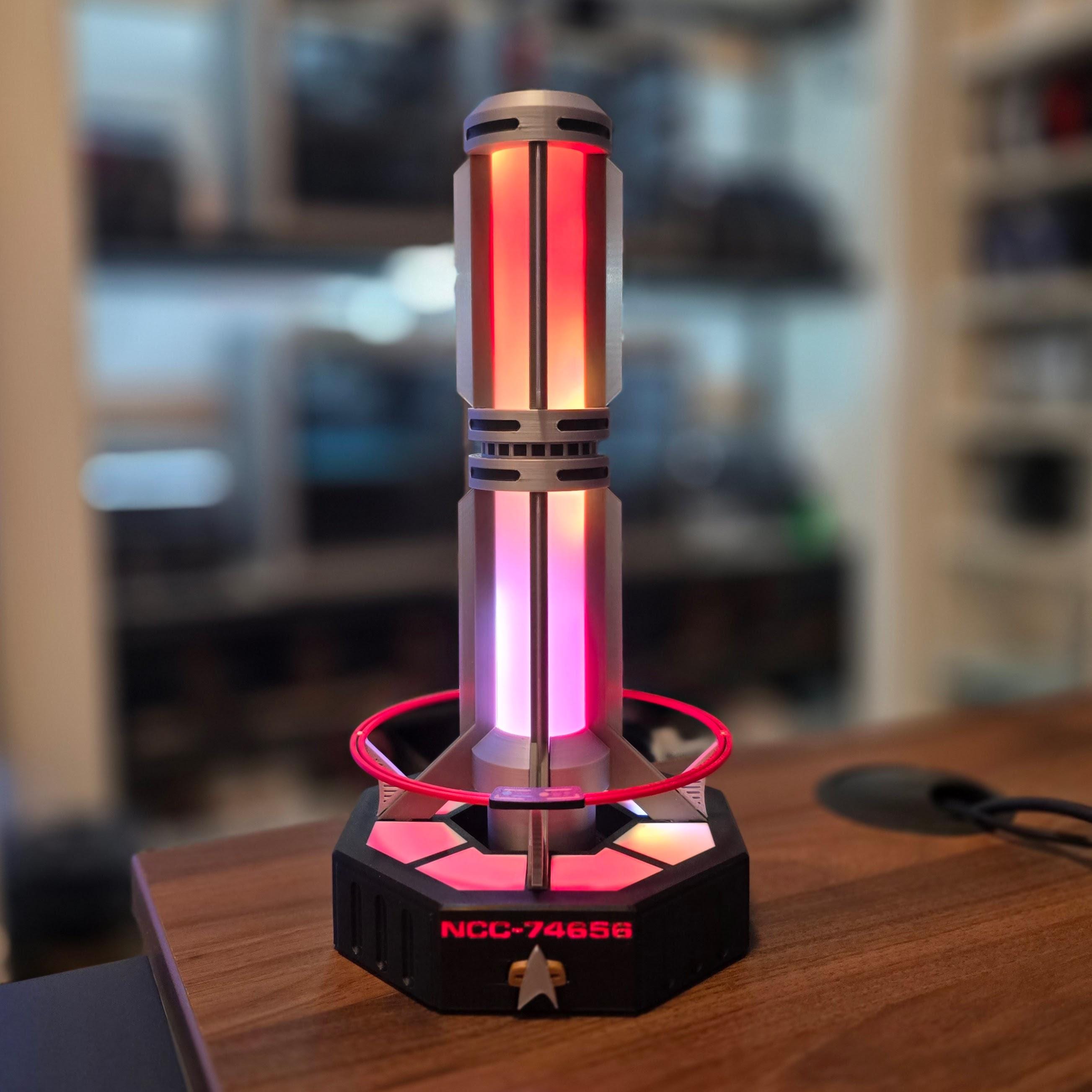 Large Voyager Warp Core With Customizable Leds and WIFI - Etsy