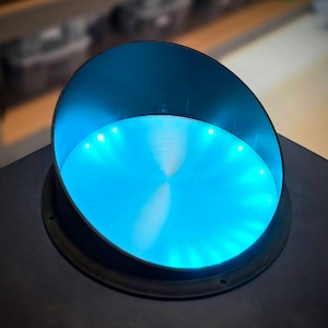 Full-Sized TARDIS Console Multi-Color LED Display with Glare Shield