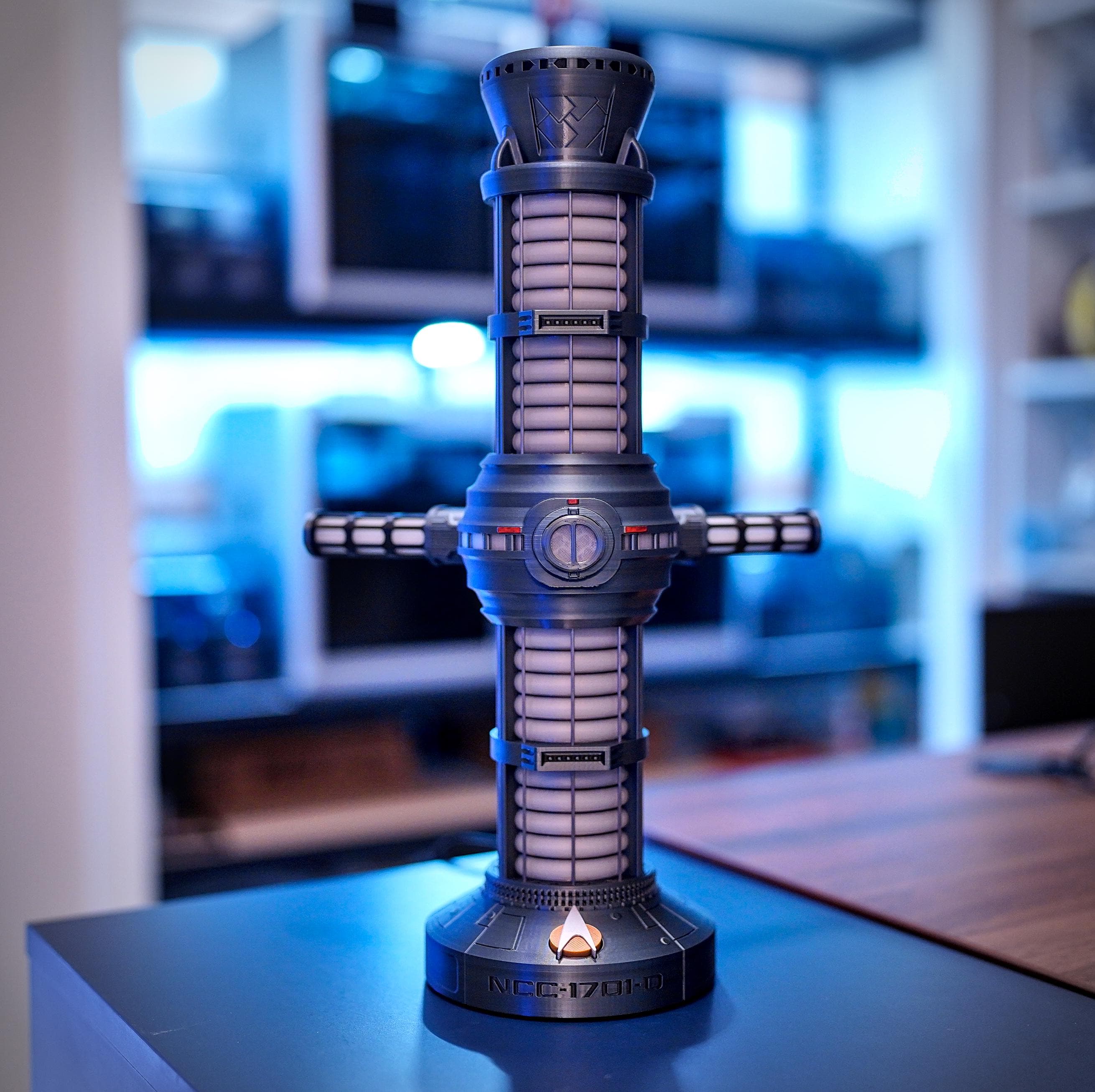 Large Enterprise D Warp Core With Customizable Leds and WIFI - Etsy