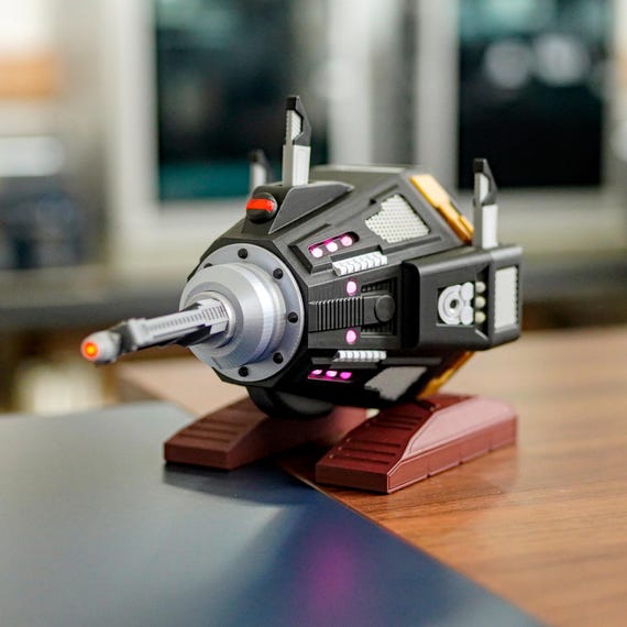 Mini Star Trek TNG Exocomp Figure With Customizable Leds - Etsy