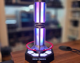 Großer Voyager Warpkern mit anpassbaren LEDs und WLAN