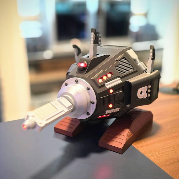 ロボット Star Trek Large Star Trek TNG Exocomp Figure With Customizable Leds - Etsy