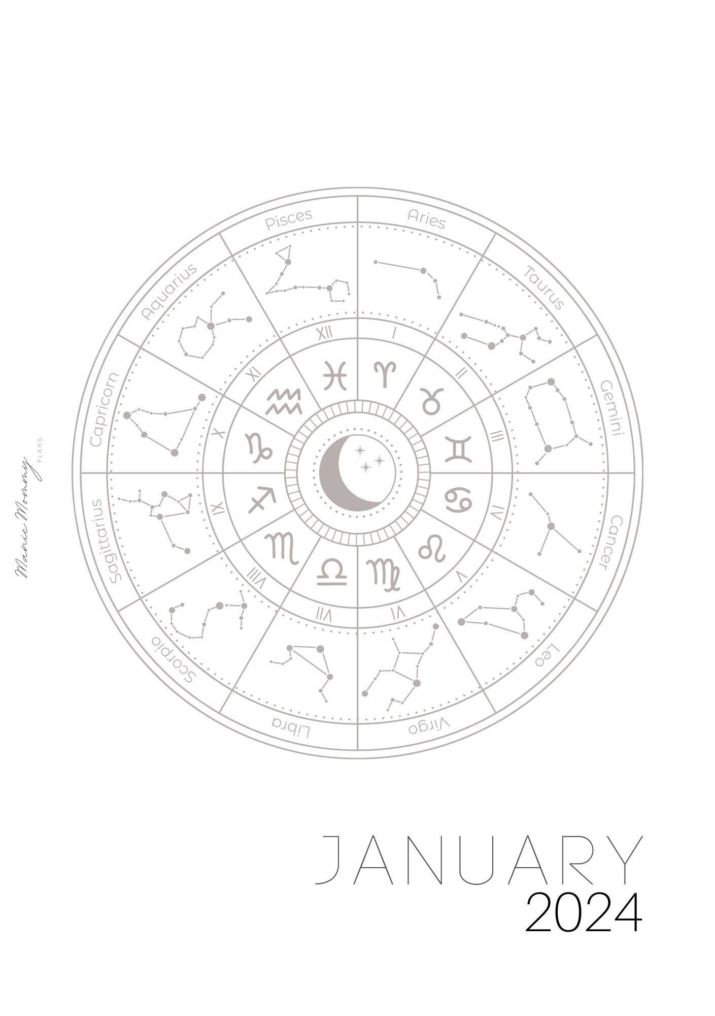 JANJUNE 2024 Printable Planner Inserts A5 Size Etsy