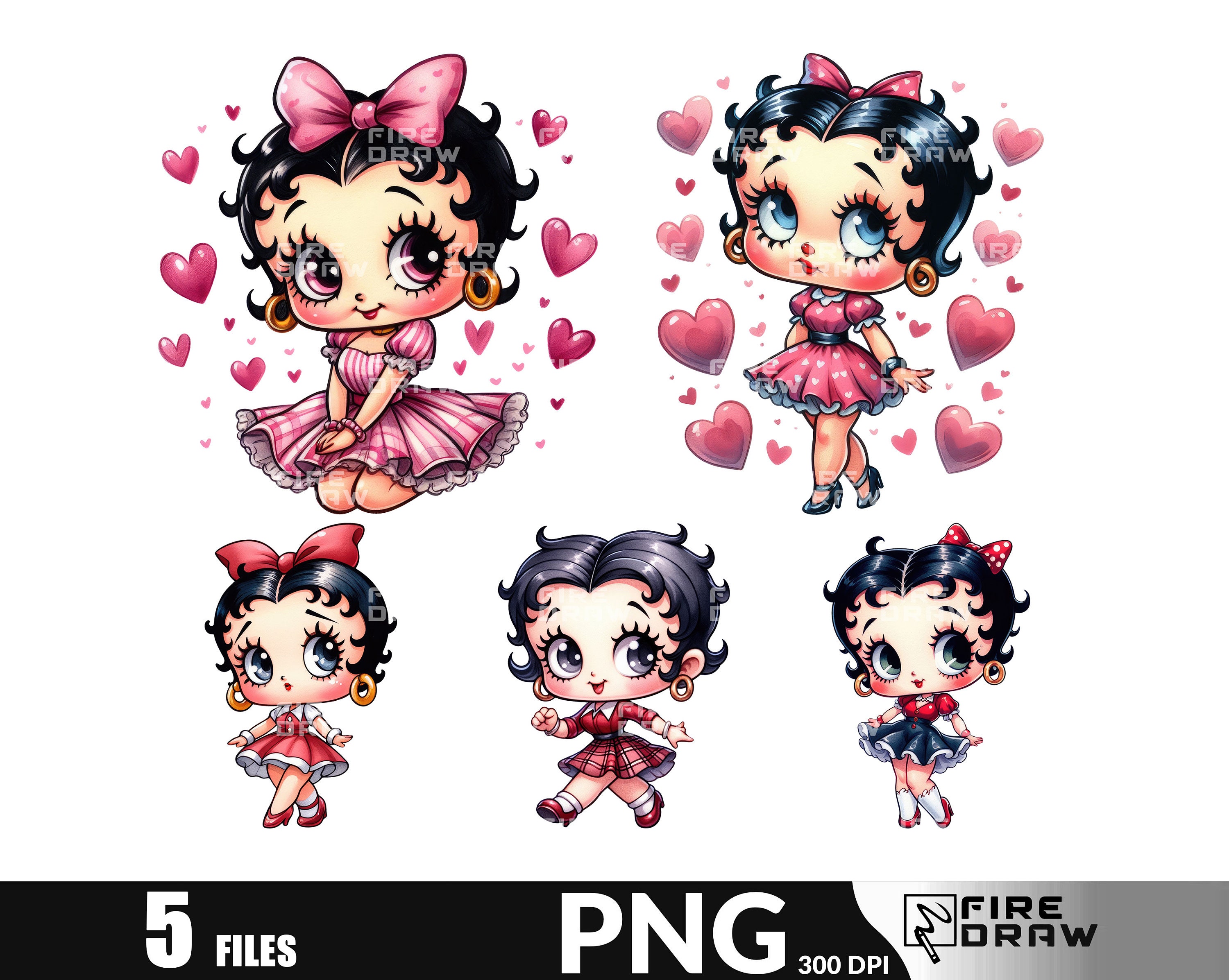 11+ Betty Boop Drawings