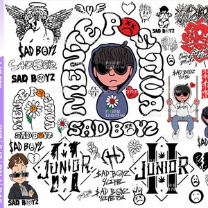 sad boyz 4 LIFE svg and png, Junior H svg, Corridos Tumbados, Mexican eps, dxf, svg for files cricut silhouette files Digital Download