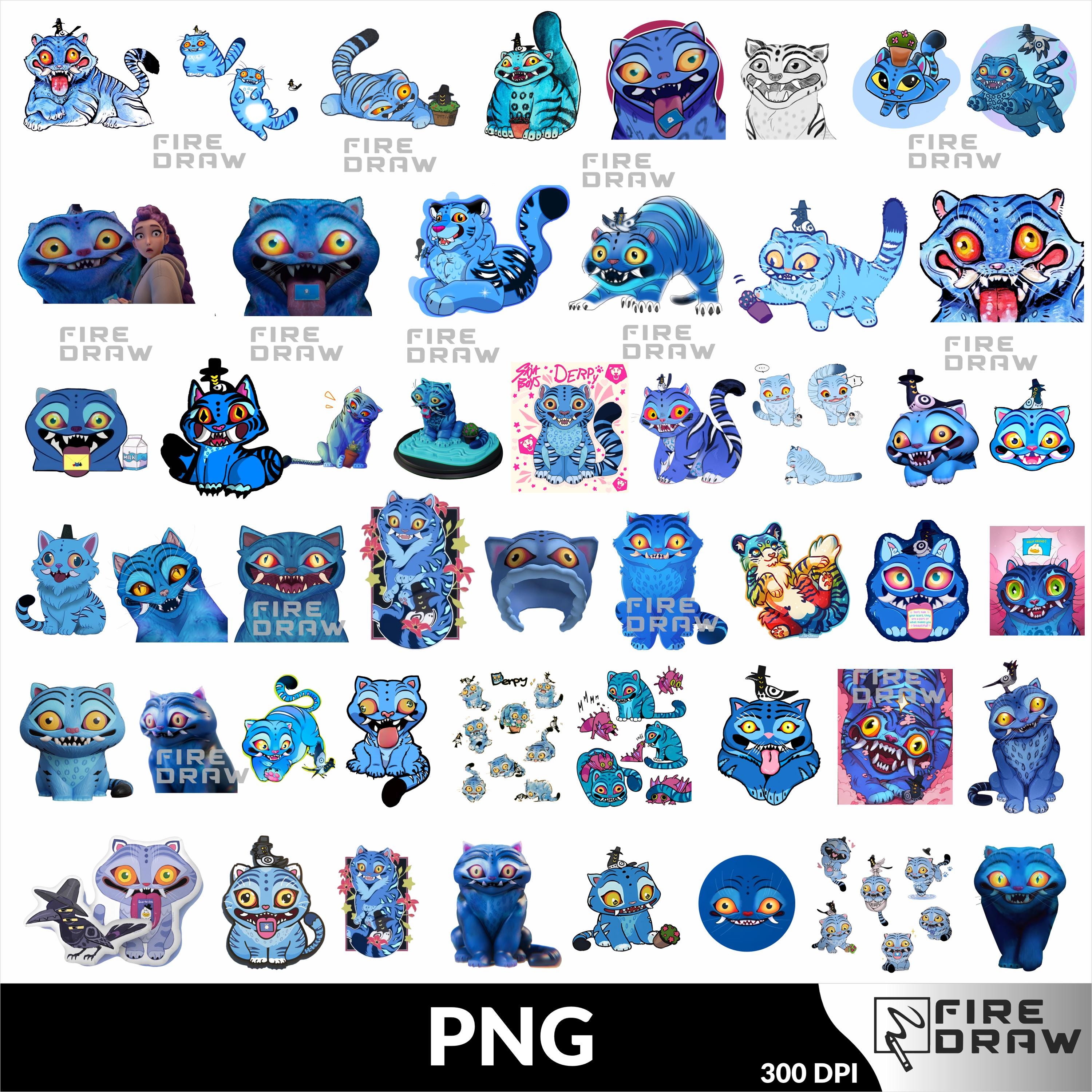 Kpop Hunter Tiger PNG Bundle, Shirt Digital, Kpop Huntrix Png, Saja Girls PNG,Derpy the Tiger And Bird Png, Demon Hunters Tiger