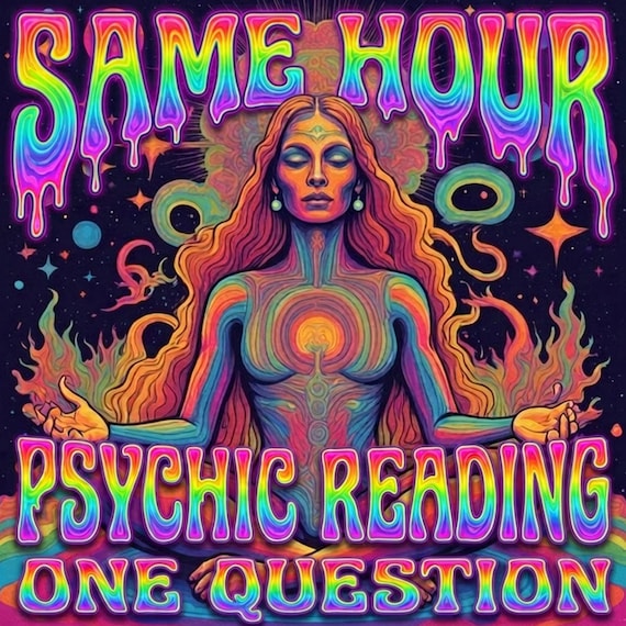 SAME HOUR • 1 Question • Written Psychic Reading • Clairvoyant Intuitive Channeling • Fast • Accurate • Guidance • Clarity