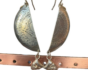 Happy and sad, Comedy and Tragedy Earrings. for the actor in your life.