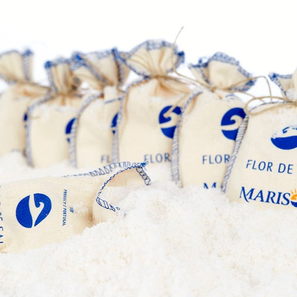 Marisol® Flor de Sal Bio - Gourmet-Salzblüte handgeschöpft, im Stoffsäckchen