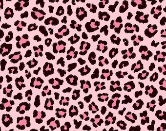 Naadloze roze luipaardpatroon SVG, Coquette Cheetah Print digitaal papier, pastelroze dierlijke vectorachtergrond, Y2K Girly-stof, png PNGEgg