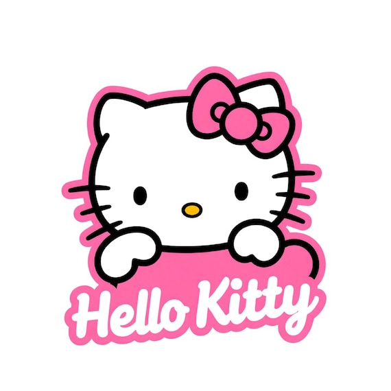 Kawaii Cat Clipart PNG SVG