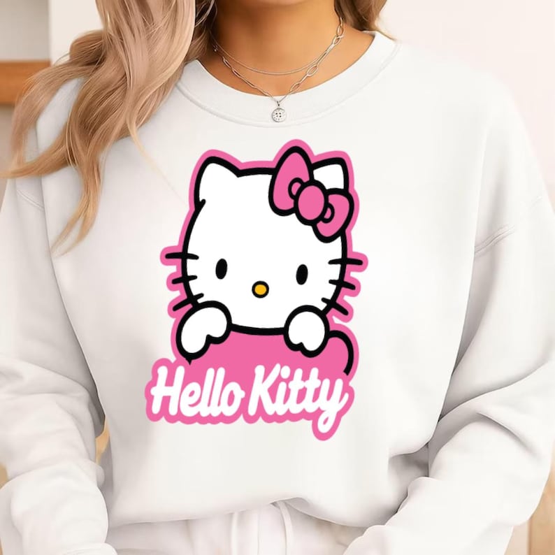 Kawaii Cat Clipart PNG SVG image 3