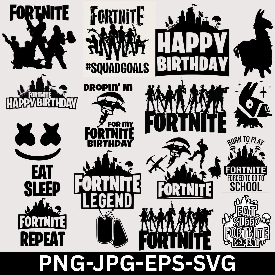 Fortnight Birthday Card - Etsy