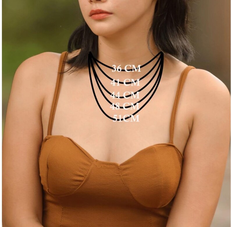 Oregelbunden pärlsjöstjärna choker: Surfarsnäckhalsband bild 10