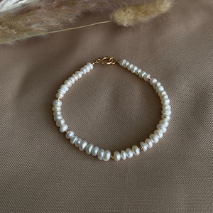 Real Pearl Anklet, Dainty Pearl Ankle Bracelet, Minimalist Anklet, Tiny Pearl anklet, Gold anklet, Boho Anklet Pearl, Best Birthday Gift