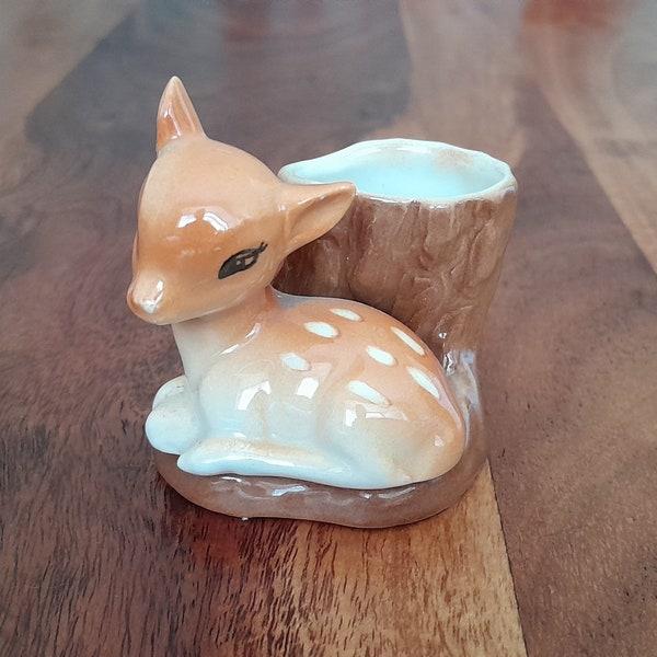 Vintage Hornsea Fauna, Fawn, Anita, ceramic Bambi like figurine, mid century