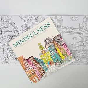 Mindfulness Colouring Book | Relax And Colour | Focus and De Stress Colouring Book | Therapeutic