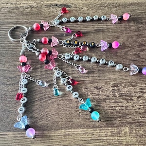 Glow in the dark K-pop Demon Singers Inspired Keychain