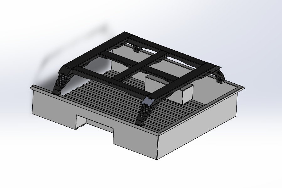 Truck Bed Bars, Chase Racks Truck Roll Bar,dxf, Universal Roll Bar