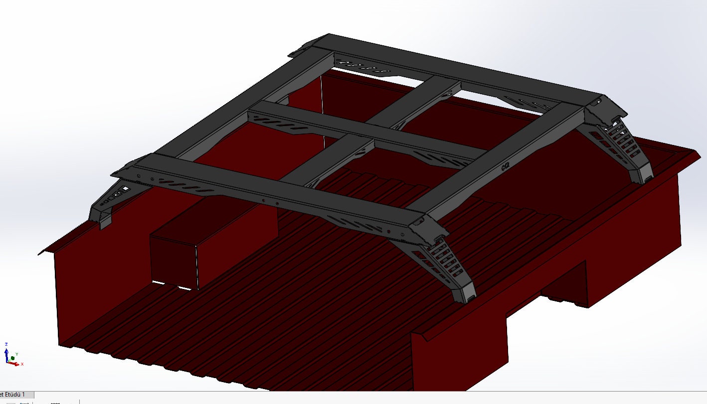 Truck Bed Bars, Chase Racks Truck Roll Bar,dxf, Universal Roll Bar
