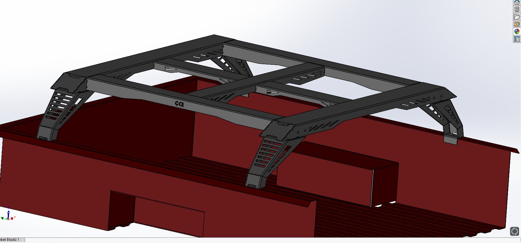 Truck Bed Bars, Chase Racks Truck Roll Bar,dxf, Universal Roll Bar