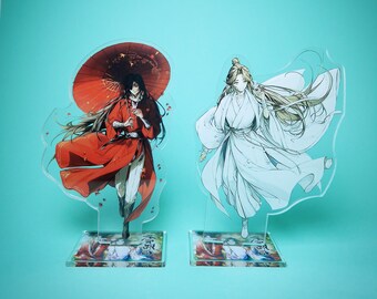Acryl-Ständerfigur Xie Lian & Hua Cheng – Doppelseitiger Anime-Deko-Ständer