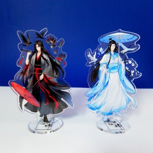 Lan Wangji and Wei Wuxian amazing acrylic stands. Grandmaster of Demonic Cultivation.