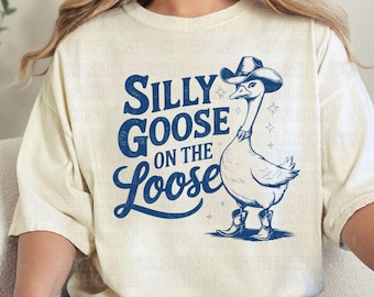 Silly Goose on the Loose Tee (Comfort Colors)