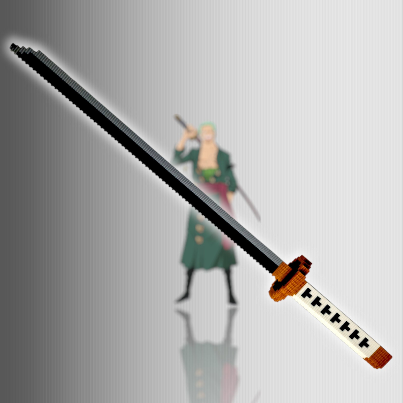 One Piece - Roronoa Zoro's Purple Enma Katana (Zoro Sword Enma - Ani