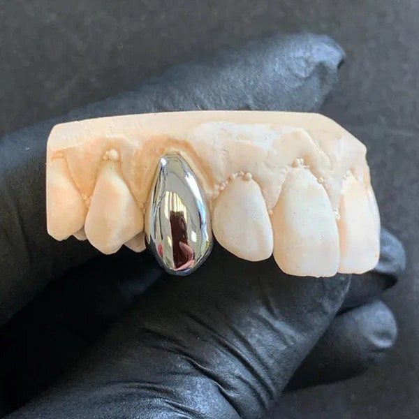Grillz x 1 Standard Tooth Customized Dental Jewelry Precious Men Women Number of Teeth of your choice Exceptional Price Complete Fullset