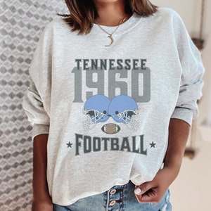 Tennessee Vintage Football Sweatshirt Crewneck, Retro Tennessee Tshirt, Cute Womens Titans Shirt, Titans Fan Gift, Titans Game Day Shirt