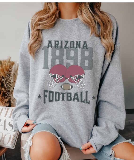 Retro Arizona Sweatshirt Crewneck Cute Arizona Tshirt Womens Arizona Shirt Cardinals Fan Gift Arizona Game Day Vintage Shirt Cardinals Etsy